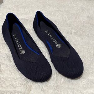 Rothy's Women's Navy and Blue Flats